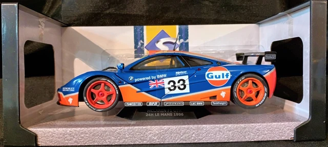 Miniature McLaren F1 GTR Miniature Solido 1/18 McLaren F1 GTR Le Mans 1996 - Rouge #60, Neuve Mclaren F1 Gtr Shorttail