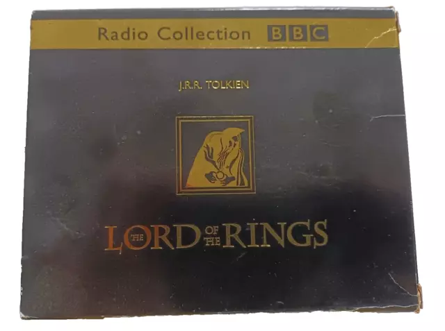 BBC Radio - Lord of the Rings J.R.R. Tolkien 14 CD Box Set with Map and Booklet