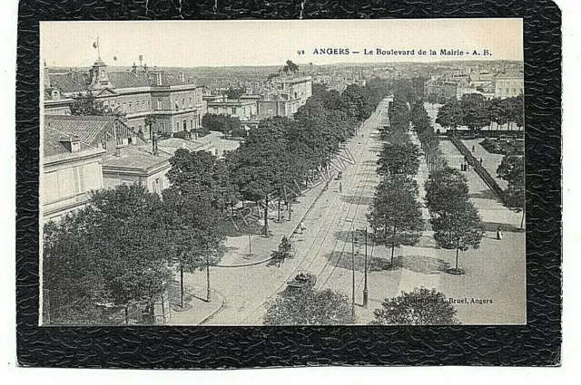 CPA 49 ANGERS - Le Boulevard de la Mairie