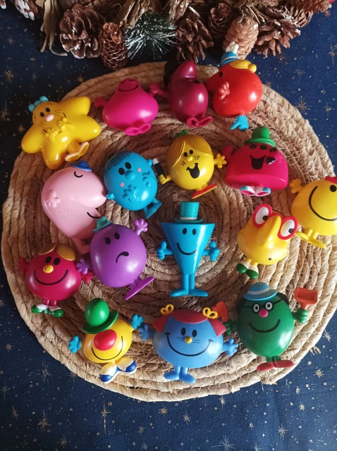COLLECTION COMPLÈTE MONSIEUR MADAME 90 Figurines Mcdonalds Happy 166204688305