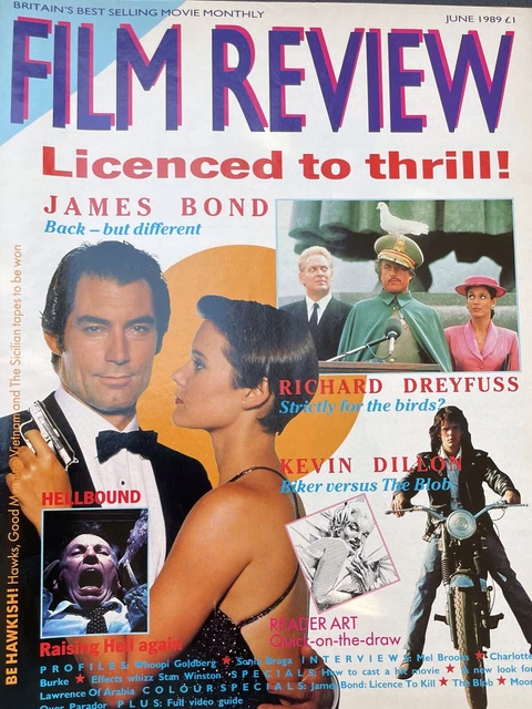 FILM REVIEW MAGAZINE June 1989 £4.25 - PicClick UK