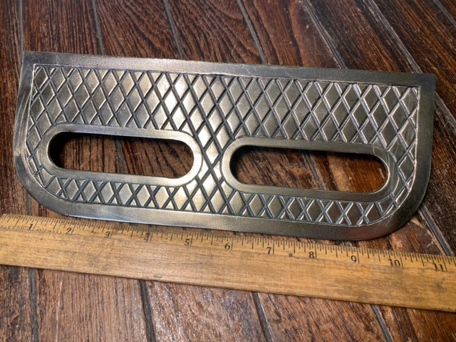 Vintage Polished Bronze Step, Larger 11" Size