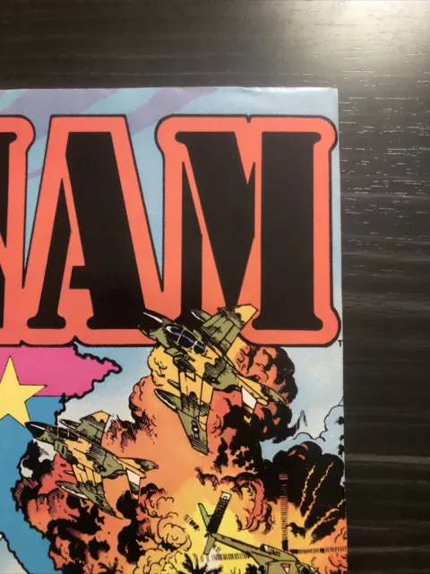 The 'NAM #1 1986 Marvel Comics Key Issue Raw Vietnam War Military VF 3