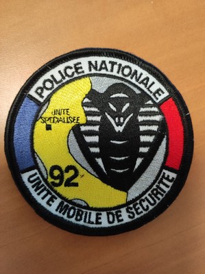 Ecusson Police Nationale Ums 92 Eur 8 00 Picclick Fr