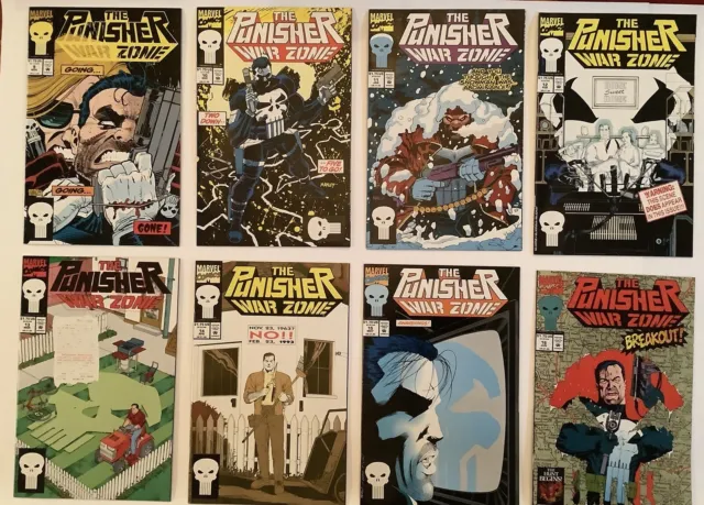 The Punisher War Zone #1-41 Complete ~ 1992 Marvel ~ High Grade *** See Pics 3