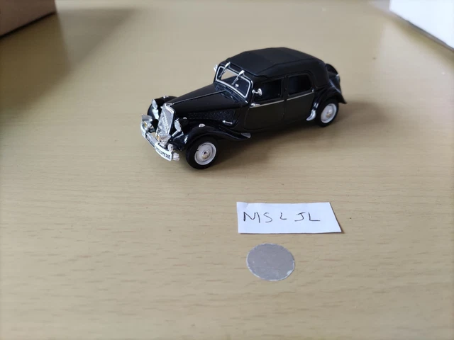 Citroën Traction 15/6 D toy car collectible Citroën Traction 15/6 D toy car collectible