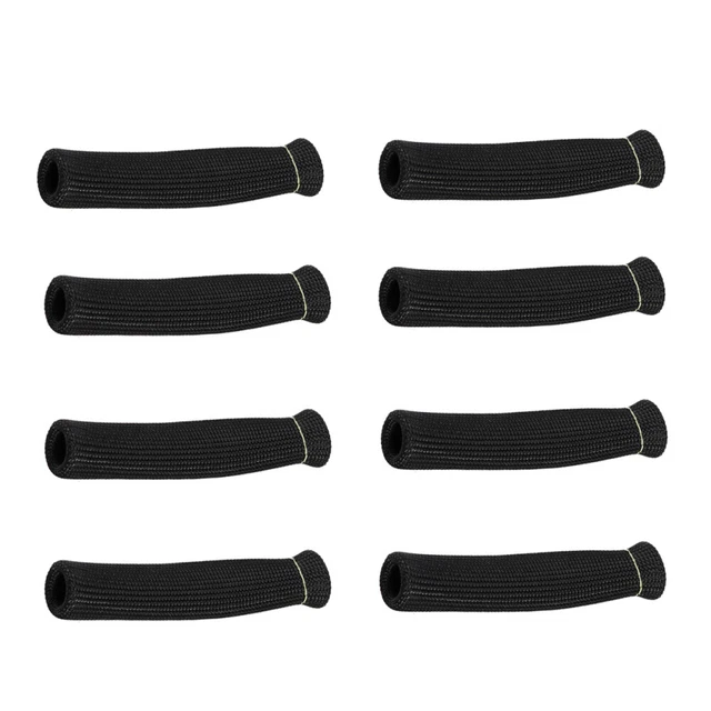 8 pz stivali metallici manica protettiva scudo alta temperatura