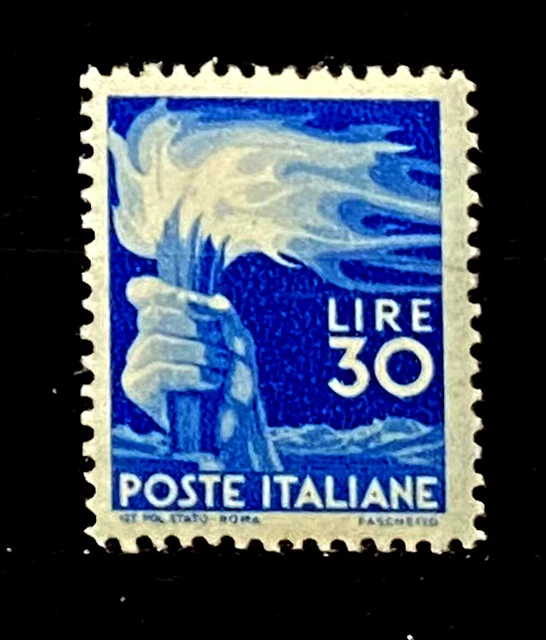 Italy: 1948 Mint Never Hinged Stamp Scott #488 Cv $175 Sound