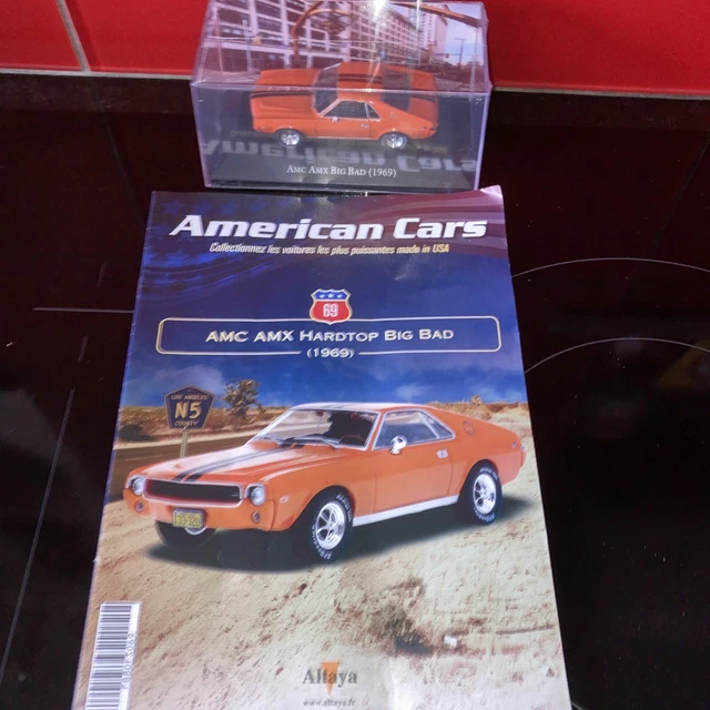 1:18-Scale 1969 AMC AMX Hardtop Diecast Car in Big Bad Green
