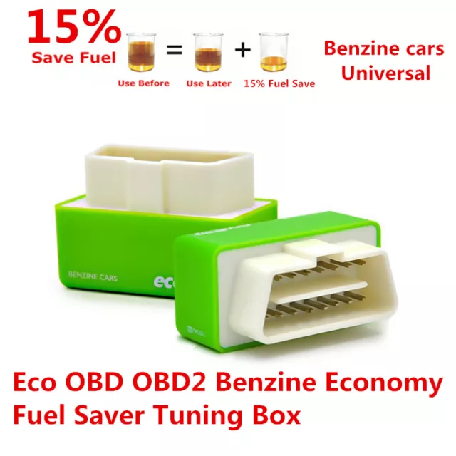 Eco OBD2 Benzine Economy Fuel Saver Tuning Box Chip For Petrol Car Gas Saving