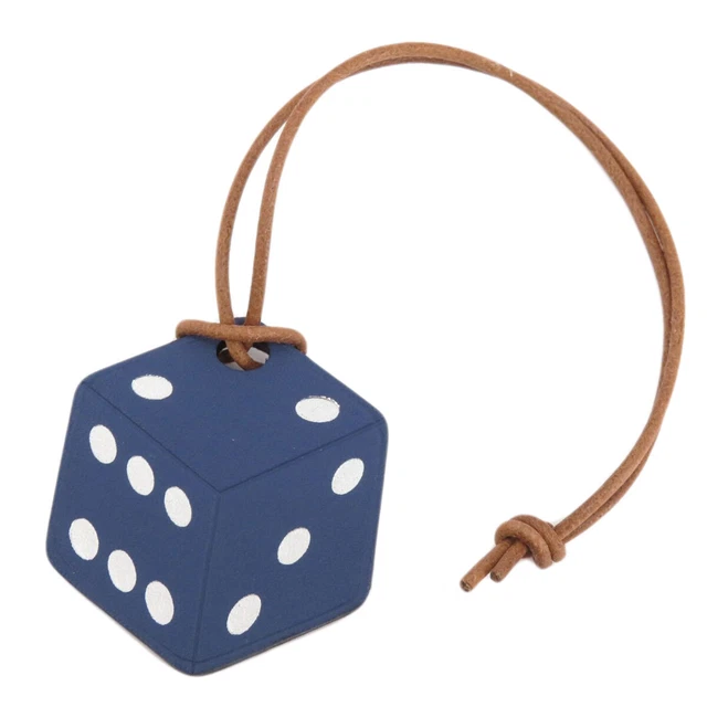 HERMES   key ring Bag Charm Osaka Hilton Exclusive Dice Motif Swift