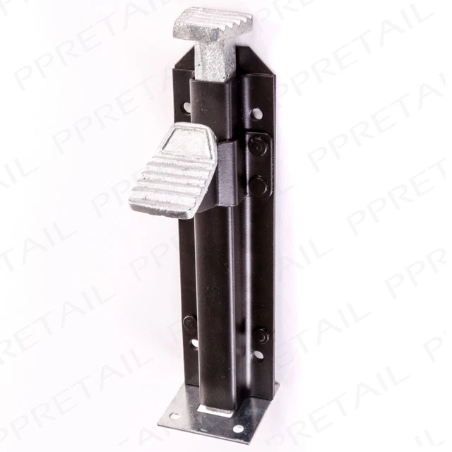 HEAVY DUTY FOOT OPERATED BOLT Gate/Garage/Stable Door Ground/Floor
