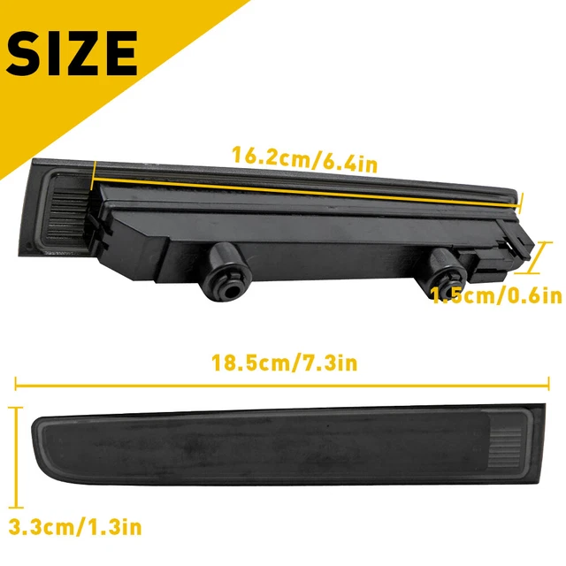 FIT 2003UP VW Transporter T5 T6 Barn Door LED High Level Third Brake