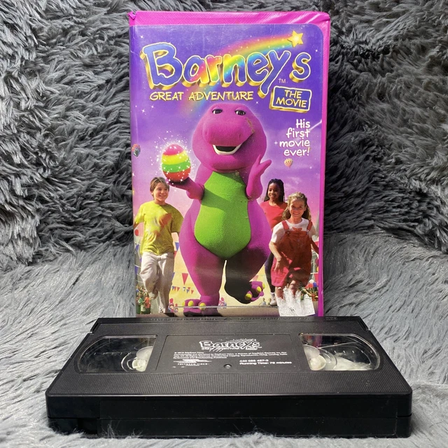 Barney Barneys Great Adventure The Movie Vhs 1998 Classic Kids Cartoon Movie 18 08 Picclick Ca Barney Barneys Great Adventure The Movie Vhs 1998 Classic Kids Cartoon Movie 18 08 Picclick Ca