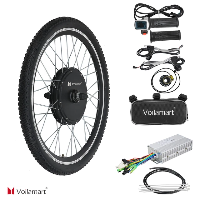 VOILAMART 20'' EBIKE Front Wheel 48V 1000W Electric Bicycle Motor Conversion Kit EUR 232,67