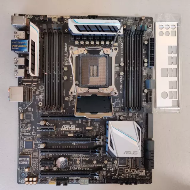 ASUS X99-A/USB3.1 GAMING ATX Intel LGA 2011-3  motherboard DDR4*8 PCIE*6