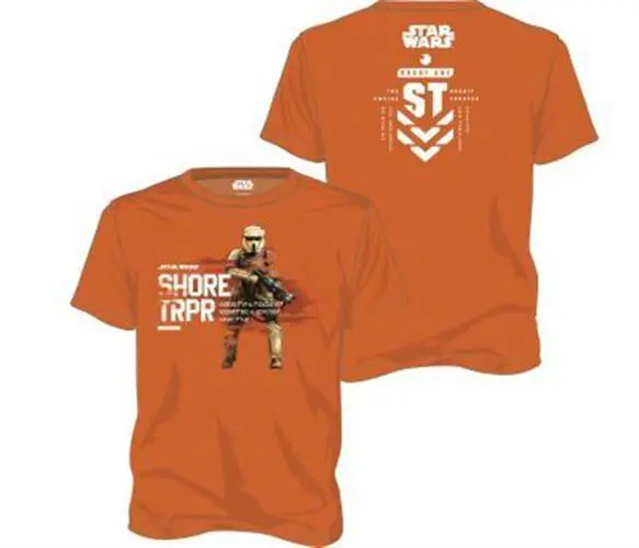 21970 - Star Wars Rogue One - T-Shirt - Shore Trooper Orange - L