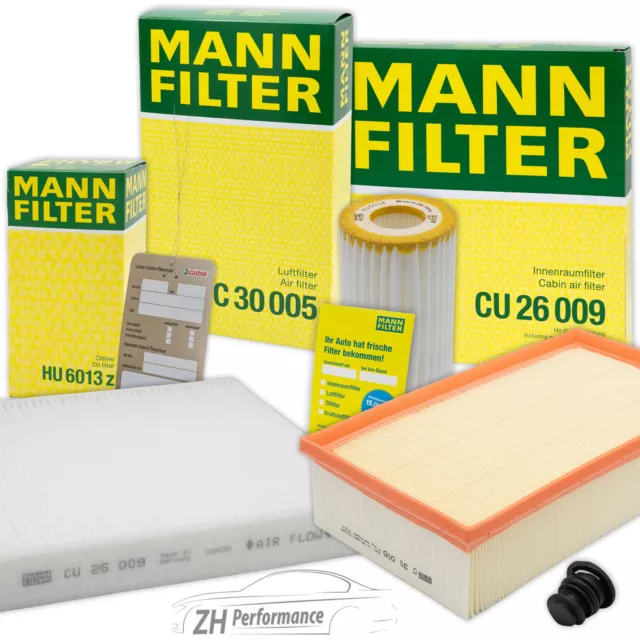 Mann-Filter Inspektionspaket Filtersatz Für Vw Tiguan Ad 2.0 Tsi Bj 16-