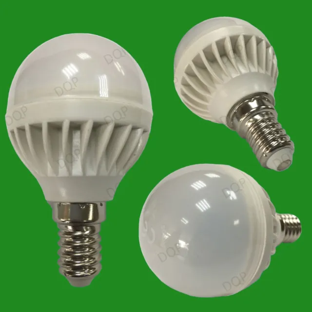6x 5W E14 LED 6500K Daylight White Mini Globe Golf Ball SES Light Bulb Lamp