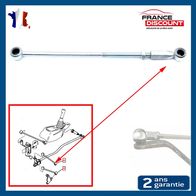 3 Bielles De Liaison De Vitesse Pour Peugeot 106 1991-2003 Et Citroën Saxo 1994-2004 | Référence OEM 245283 + 2x2452E1