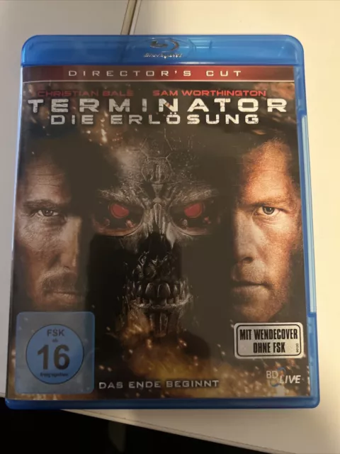 Terminator - Die Erlösung (Director's Cut) [Blu-ray] (Blu-ray, 2009) neuwertig