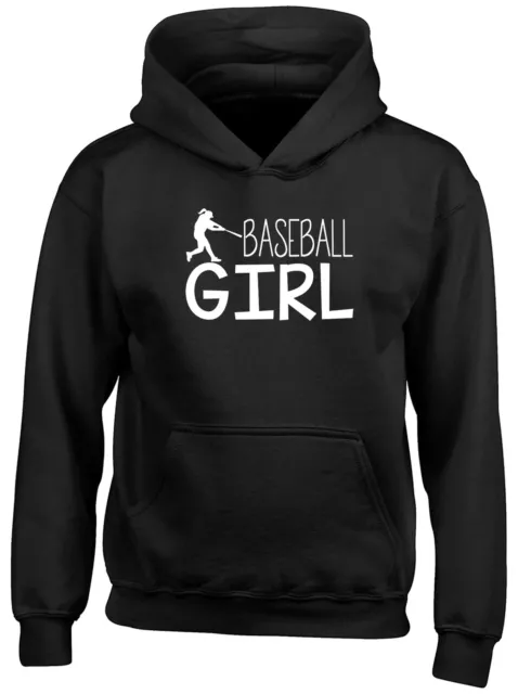 Baseball Mädchen Kinder Kinder Kapuzenoberteil Hoodie Jungen Mädchen