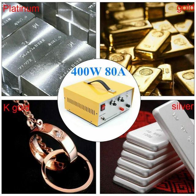 80A Electric pulse Spot Jewelry Welding Machine Welder Gold Silver Soldering New