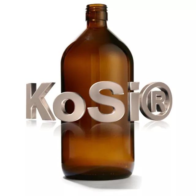KoSi ® Kolloidales Silber 1000ml, reinstes Silberwasser, 25ppm in Apotheker-Glas