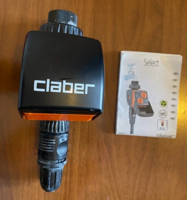 Claber 8423 Aquauno Select Centralina Programmatore Irrigazione Prato Giardino