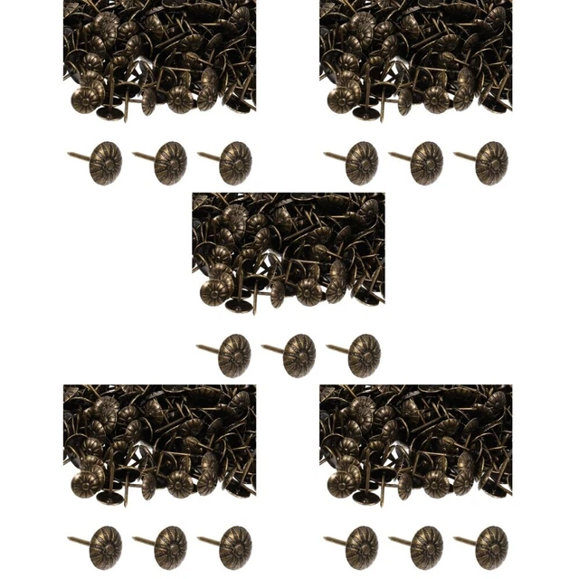 300 pz unghie decorative per mobili unghie imbottite decorative unghie retrò imbottitura mappa