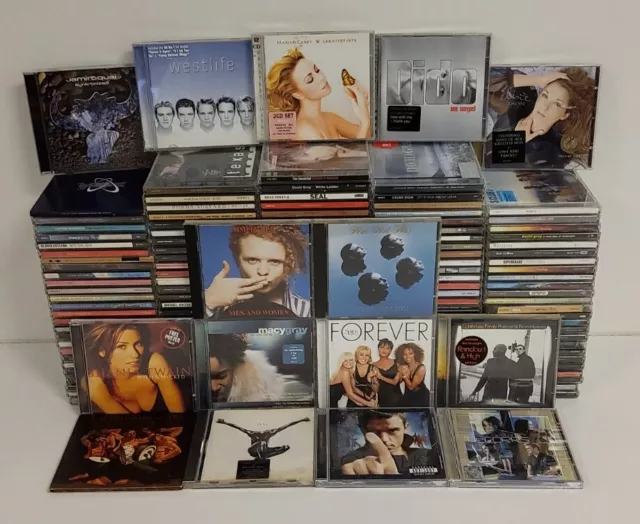 150 x 90er Pop CD Restposten - Dido Celine Dion Mariah Carey Simply Red Westlife 44
