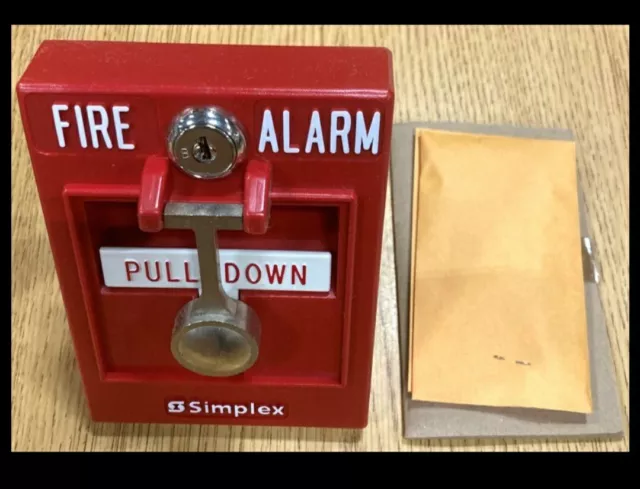 NEW Simplex 4099-9002 Addressable Fire Alarm Pull Station Assembly quantity