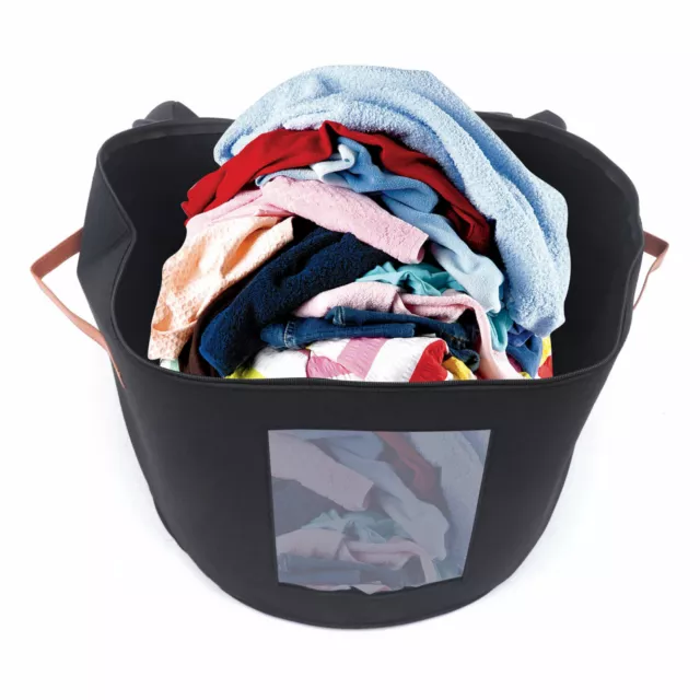 Foldable Hat Storage Box Portable Travel Hat Box with Dustproof Lid 19*17in 3