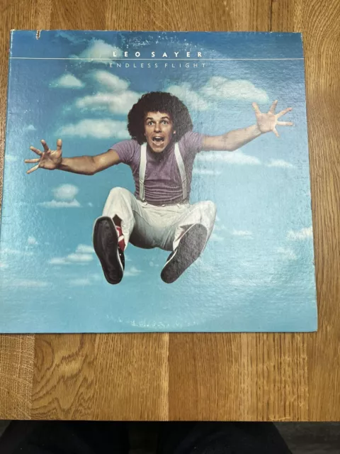 Vintage Vinyl Record LEO SAYER Endless Flight LP 12" 1976