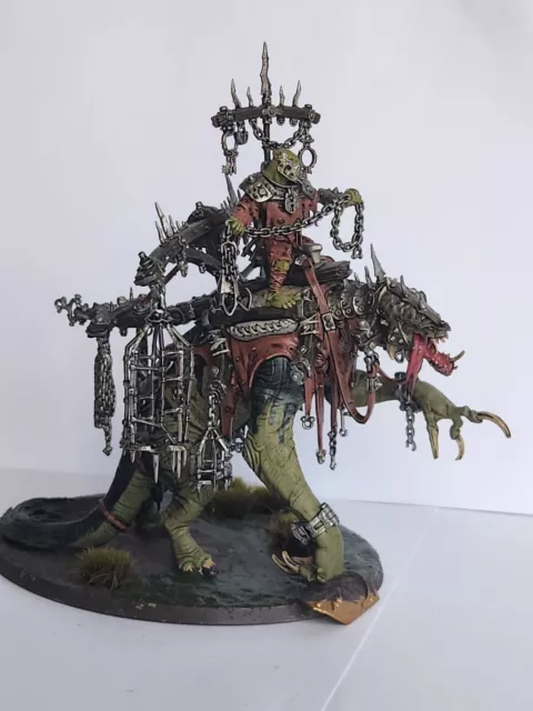 Warhammer/Age of Sigmar - Orruk Warclans - Swampboss Skumdrekk TP9338 - Painted