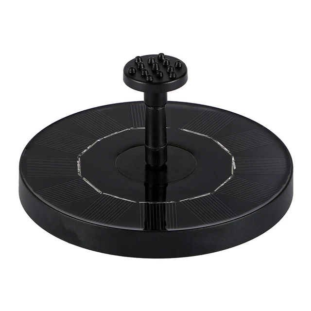 Floating Solar Powered Fountain Pond Bird Bath Water Fountain Pump (16cm) FS2#