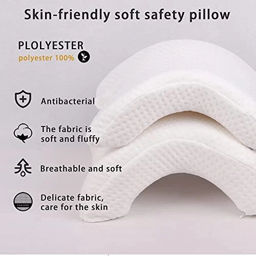 Cuddle Pillow Neck Cervical Pillow for Couples Sleeping Pillow Memory Foam Pi... 5