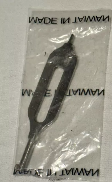 HWC Oversize Universal Stainless Steel Handcuff Key