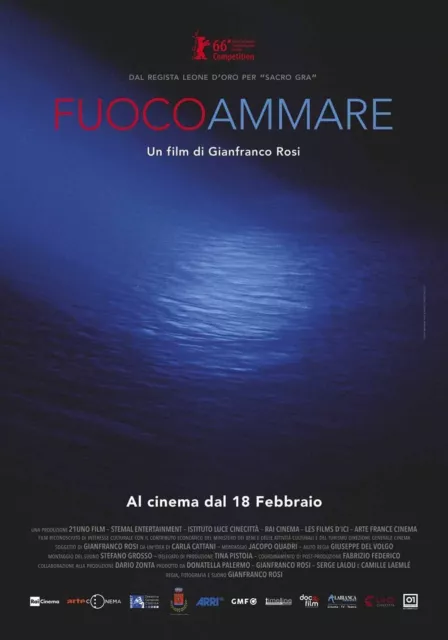 Dvd FUOCOAMMARE - (2016) *** Contenuti Extra *** ......NUOVO