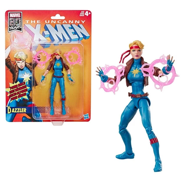 Lot De 3 Figurines Marvel X-Men 80 Ans, Hasbro, Quicksilver, Magneto, Scarlet Witch