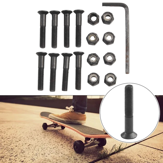29/38/45MM SKATEBOARD FIXING Bolts,Skateboard Bridge Bolts,Land ...