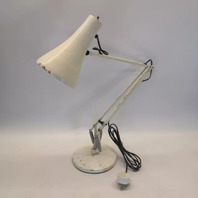 Herbert Terry ANGLEPOISE Desk Lamp Vintage Model 90 White