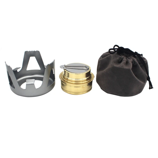 1 juego de cocina de camping quemador bolsa estufa