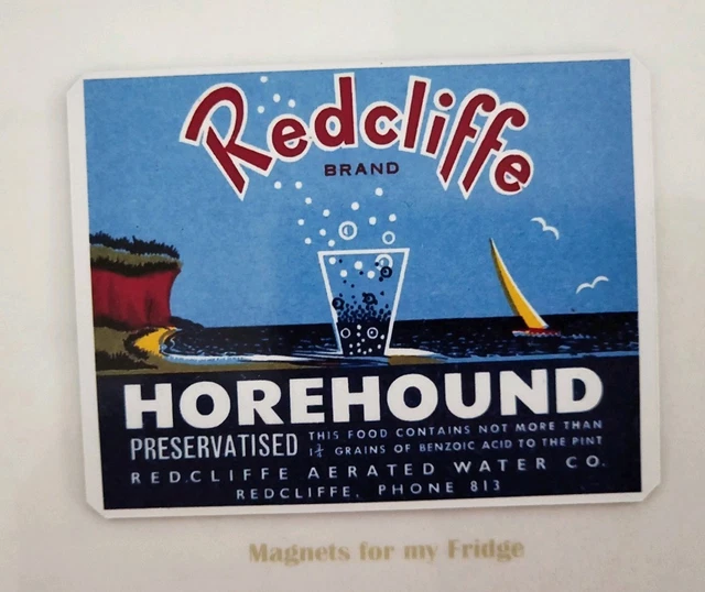 VINTAGE 1930 KALINGA HONEY LABEL FRIDGE MAGNET - M91 F