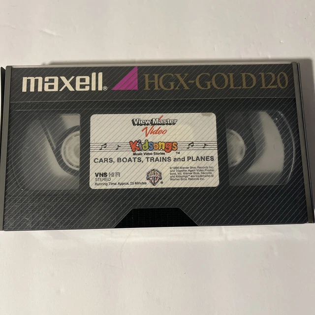 KIDSONGS CARS, Boats, Planes and Trains (VHS) £4.85 PicClick UK