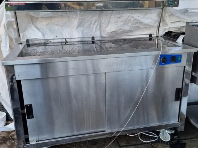 carvery unit with hot cupboard