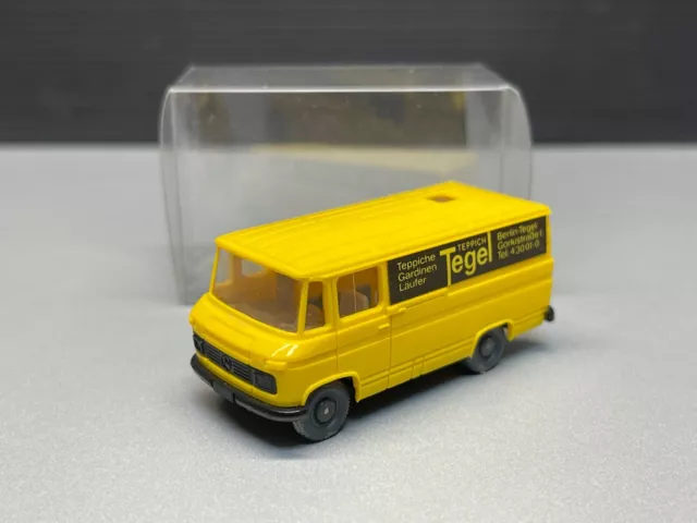 Mercedes Benz MB L 406 Post Tegel Transporter Kasten Wagen gelb Wiking H0 1:87