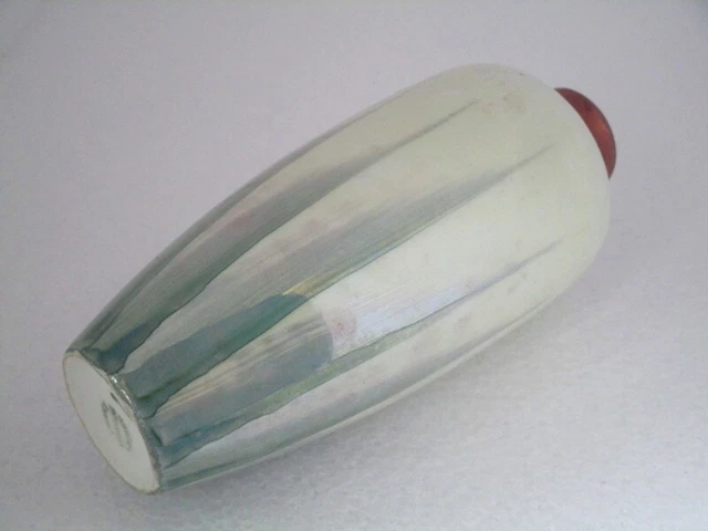 Porcelaine  De Limoges Vignaud  Vase  Art Deco  Peint Main  Epoque 1920-1930 3
