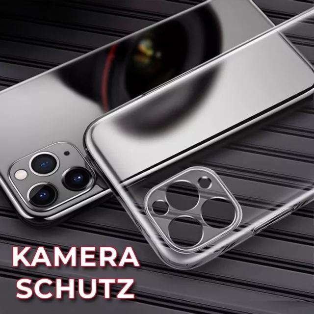 Hülle für iPhone 11 / 11 Pro 11 Pro Max Kameraschutz Case TPU Schutzhülle Klar