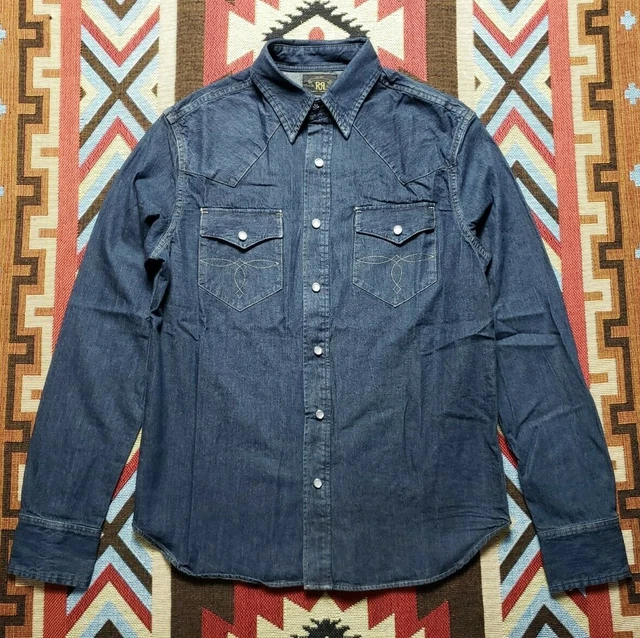 Double rl denim shirt outlet